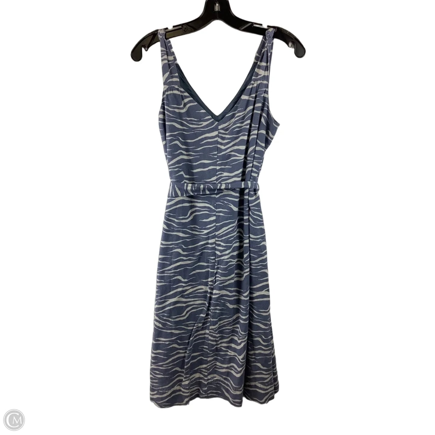 Dress Casual Midi By Gap In Blue, Size: M