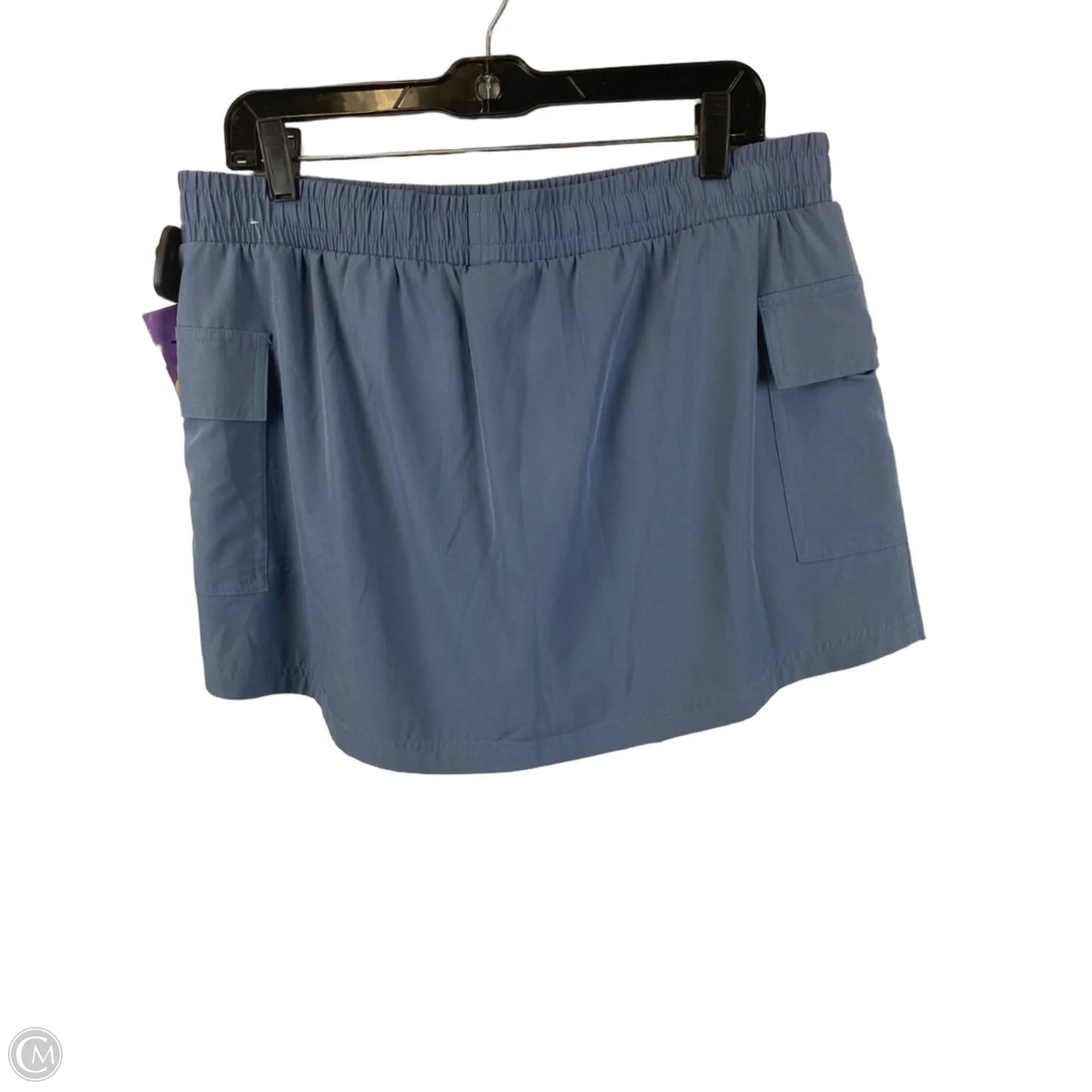 Athletic Skort By Pink In Blue, Size: Xl