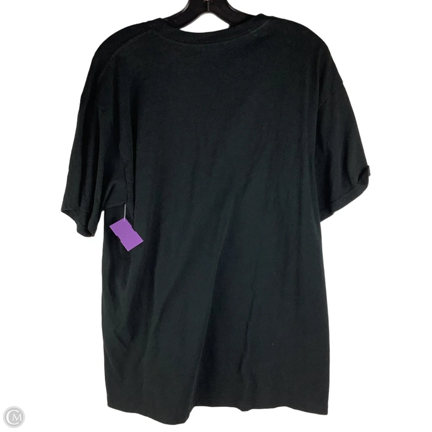 Top Short Sleeve By Cmc In Black, Size: L