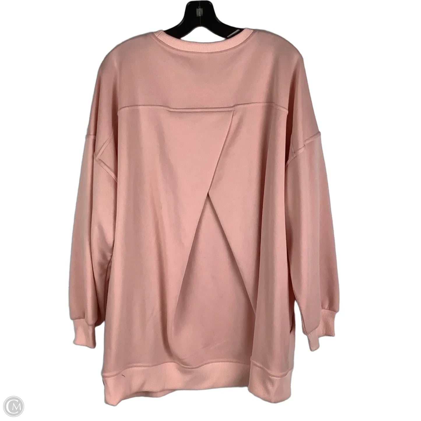 Sweatshirt Crewneck By Halara In Pink, Size: Xl