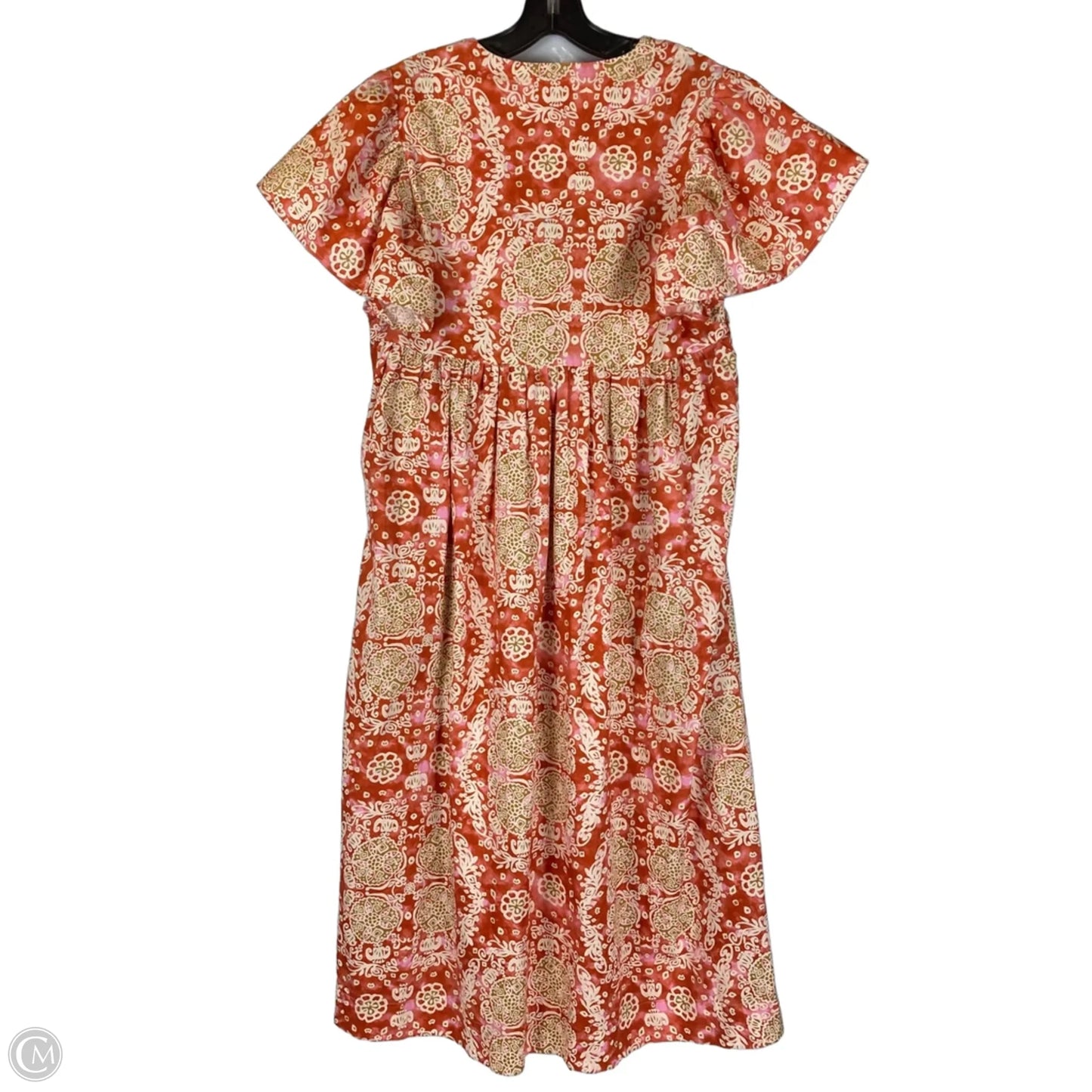 Dress Casual Midi By Maeve In Orange, Size: Xs