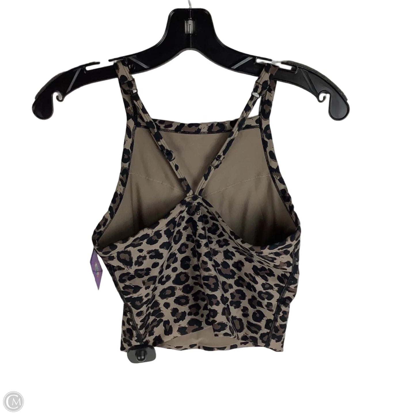 Athletic Tank Top By Ypb In Leopard Print, Size: S
