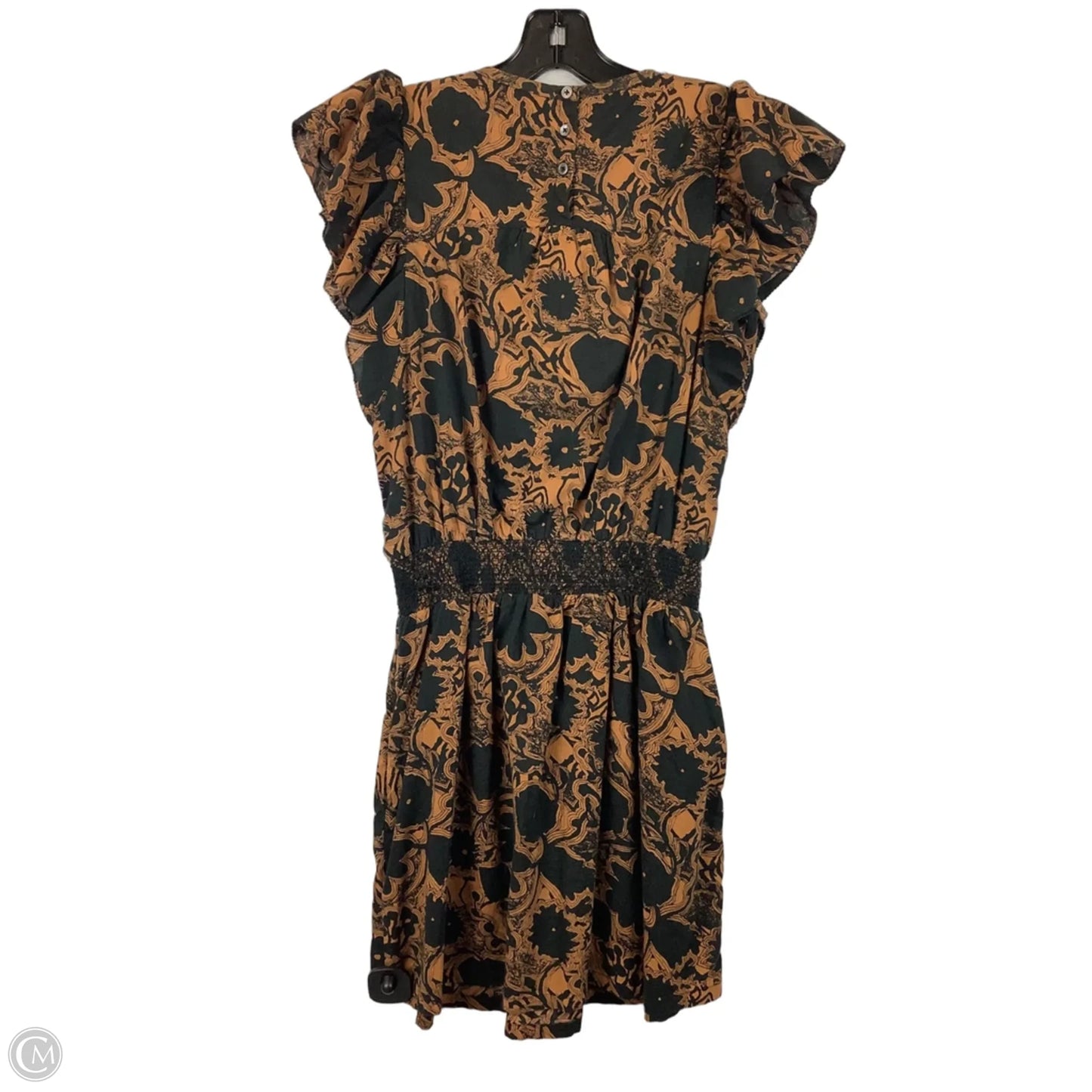 Dress Party Short By Lilla P In Black & Orange, Size: Xs