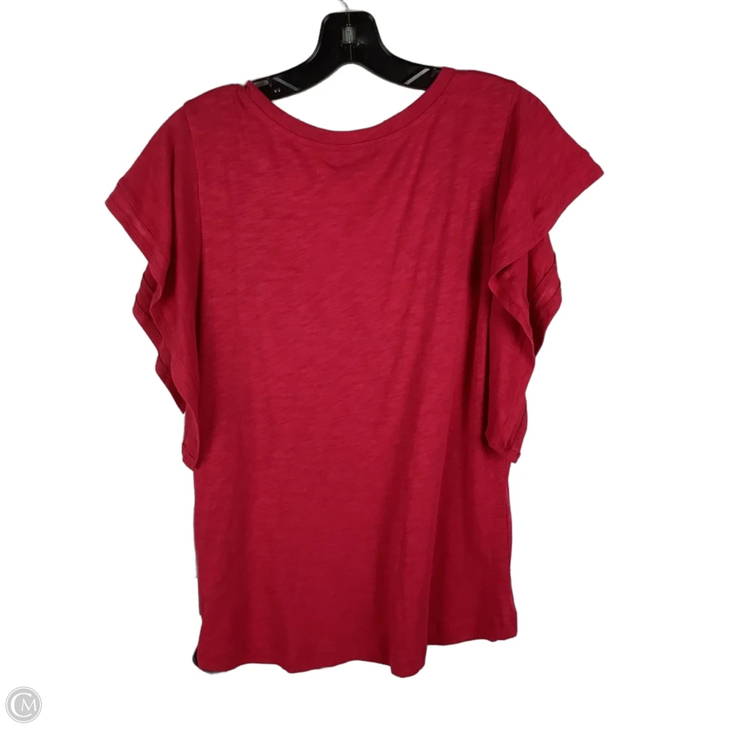 Top Short Sleeve By Liverpool In Pink, Size: S