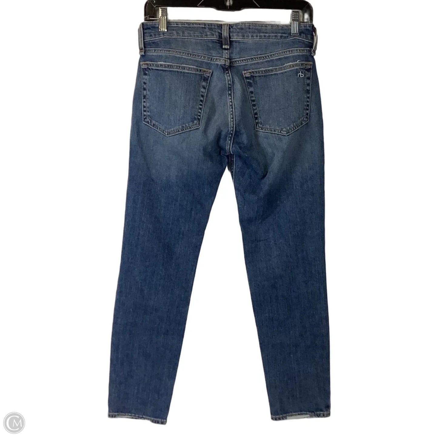 Jeans Boyfriend By Rag And Bone In Blue Denim, Size: 0 (244