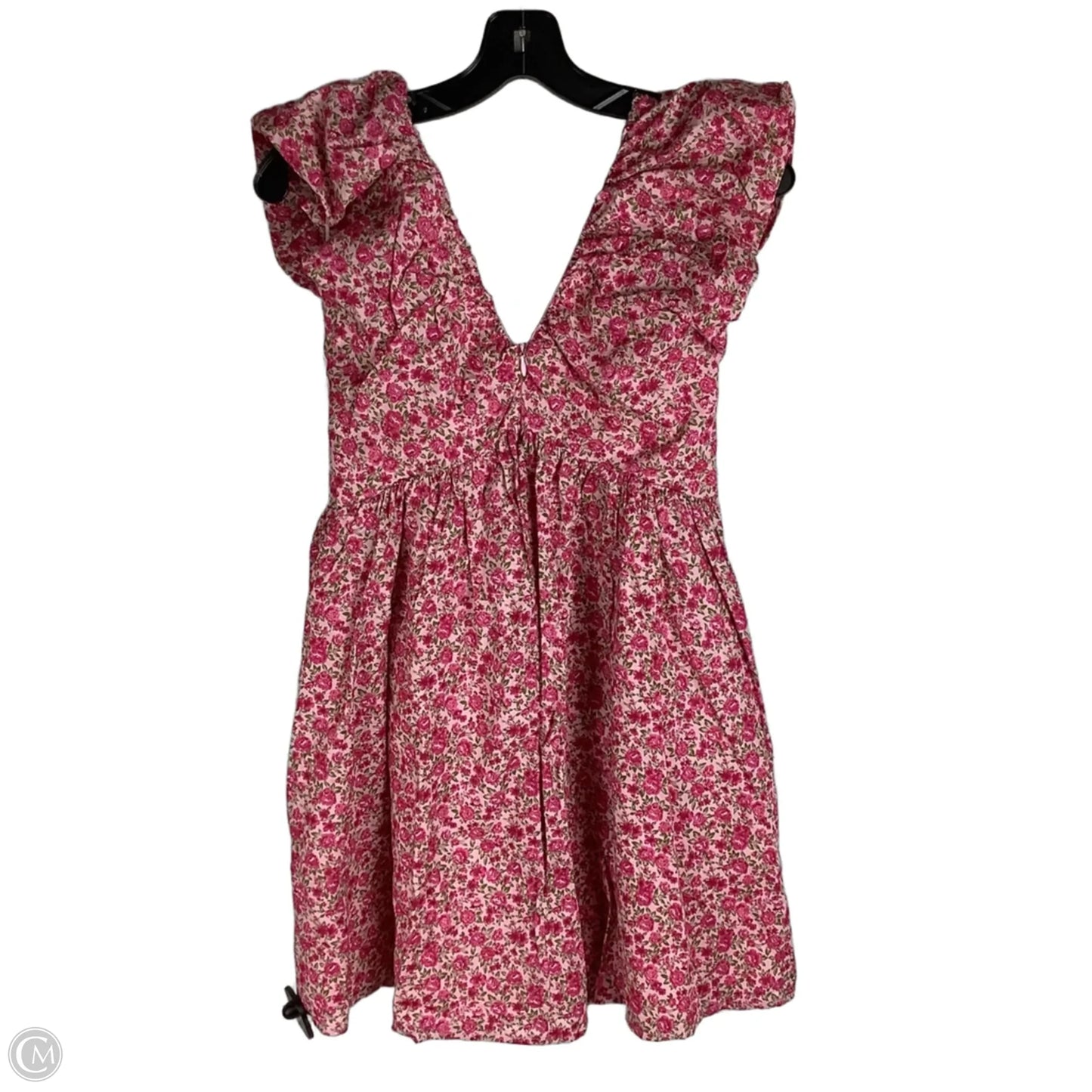 Dress Party Short By Endless Rose In Green & Pink, Size: Xs