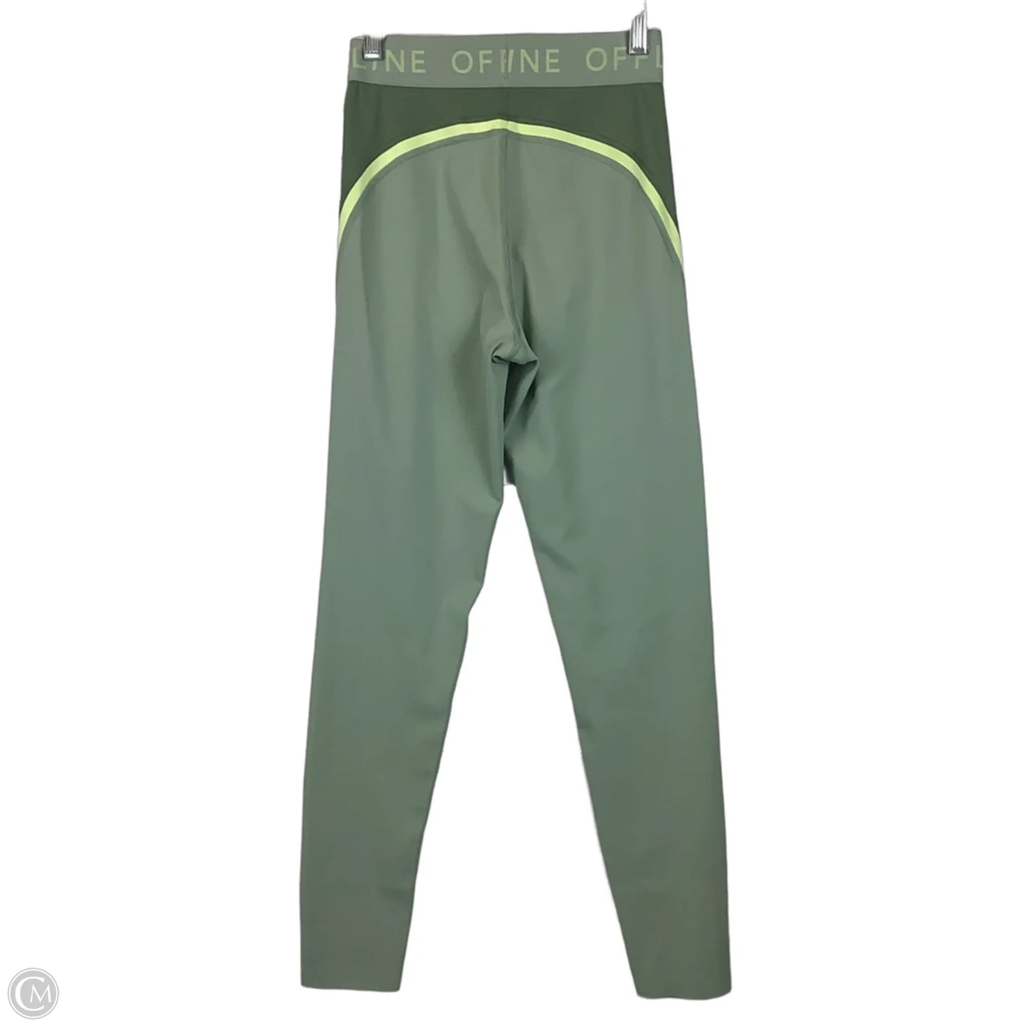 Athletic Leggings By Offline In Green, Size: S