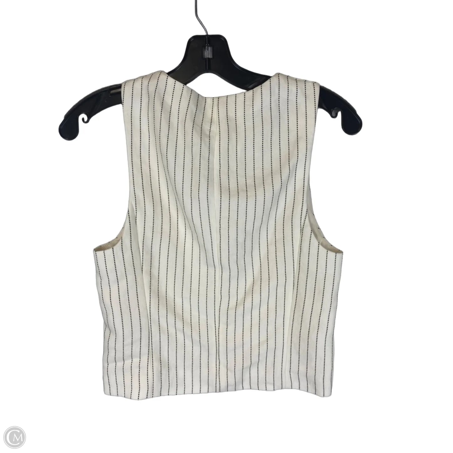 Vest Other By H&m In Black & White, Size: Xs