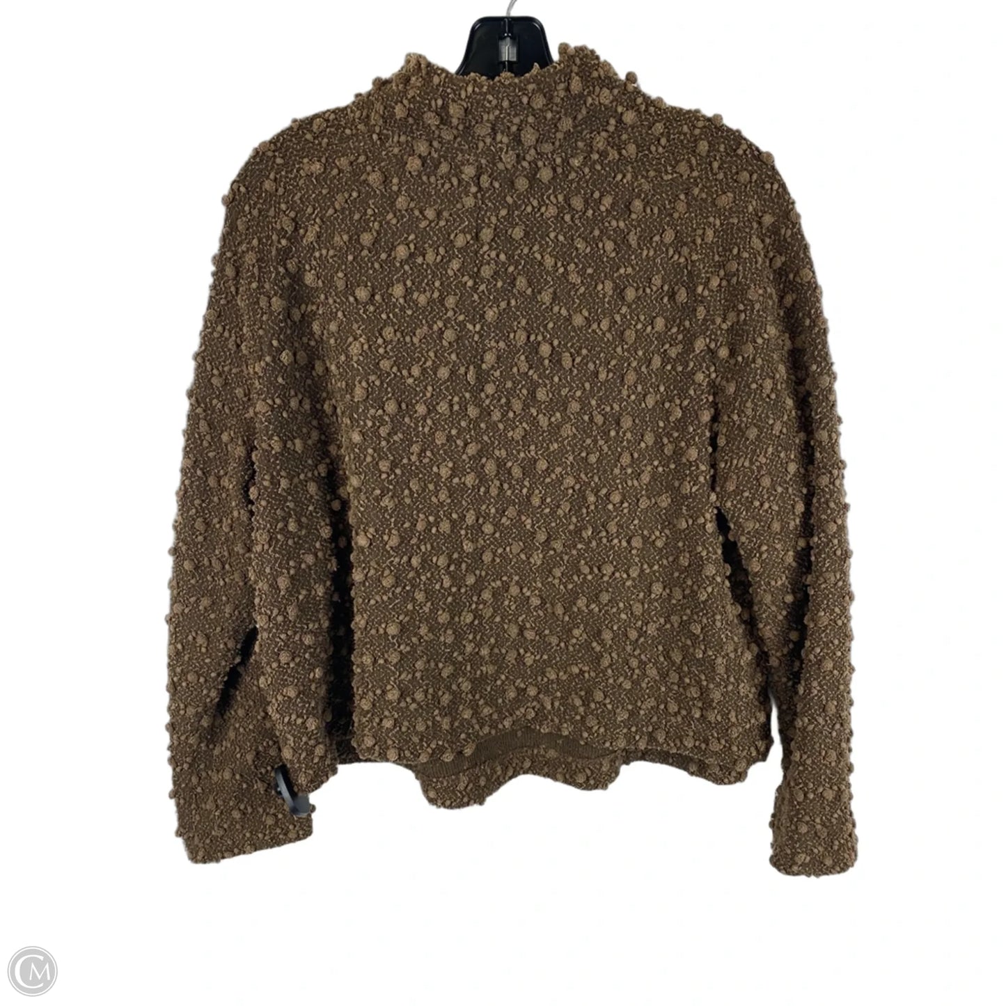 Top Long Sleeve By Ivy Jane In Brown, Size: M