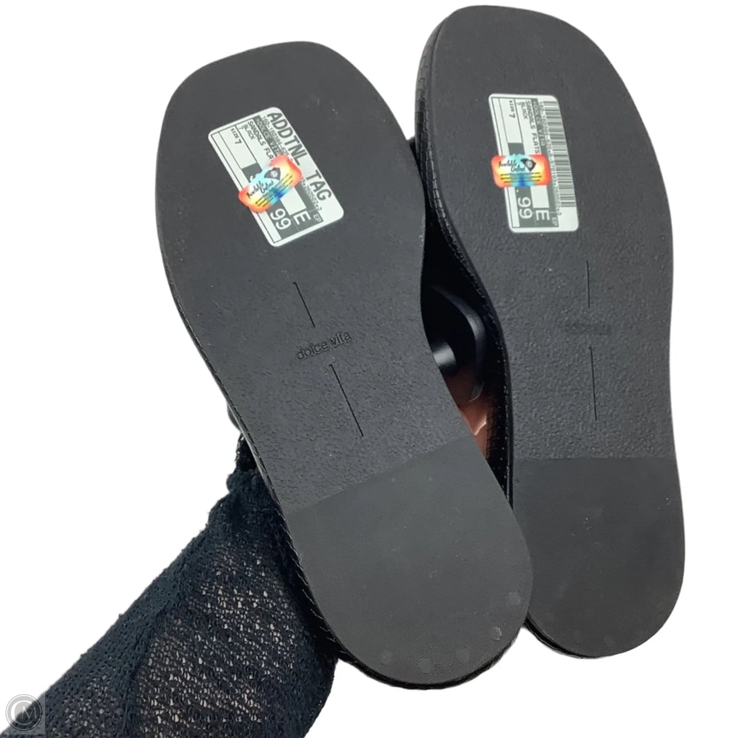 Sandals Flats By Dolce Vita In Black, Size: 7