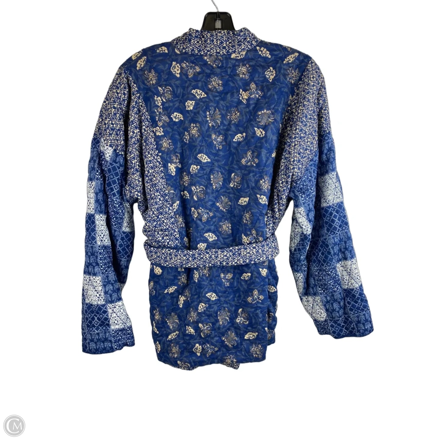 Jacket Puffer & Quilted By Lucky Brand In Blue, Size: Osfm