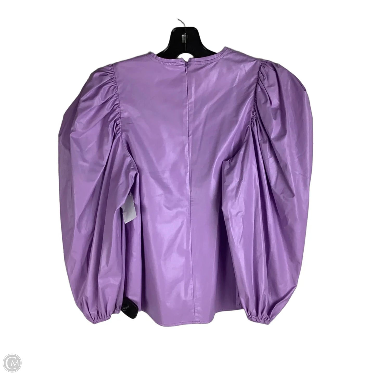 Top Long Sleeve By Karlie In Purple, Size: S