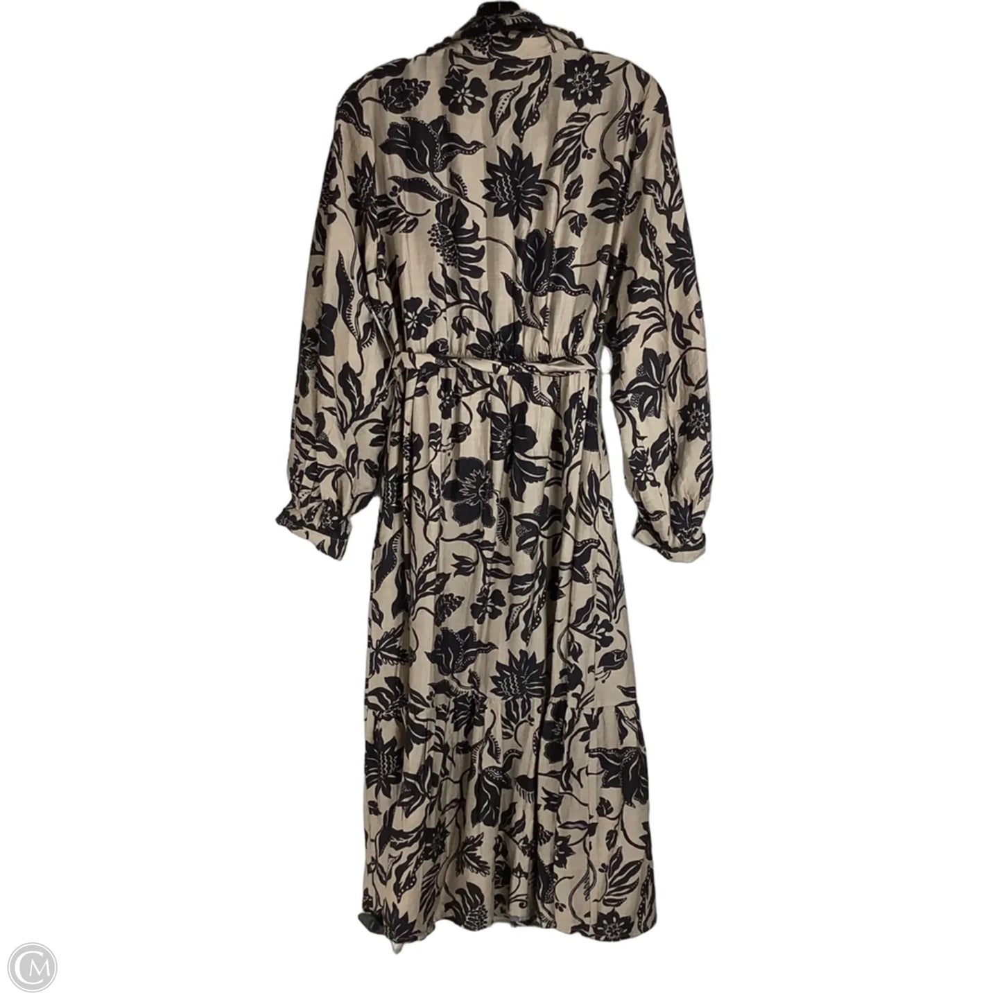 Dress Casual Maxi By Jodifl In Brown & Tan, Size: L