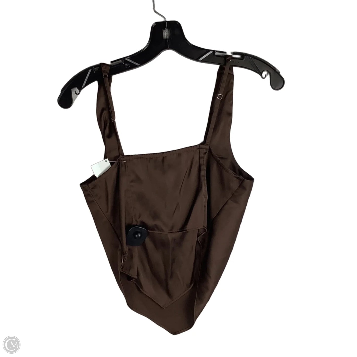Top Sleeveless By Abercrombie And Fitch In Brown, Size: S