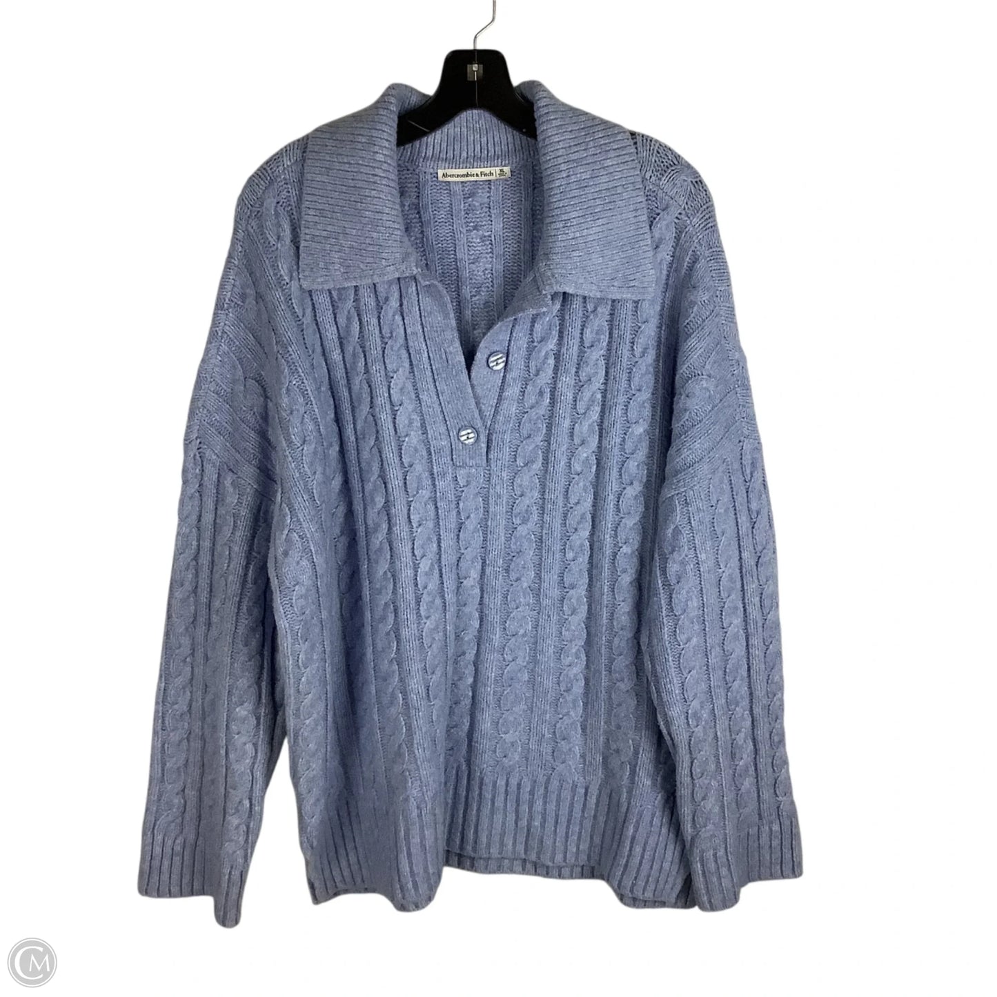 Sweater By Abercrombie And Fitch In Blue, Size: Xl