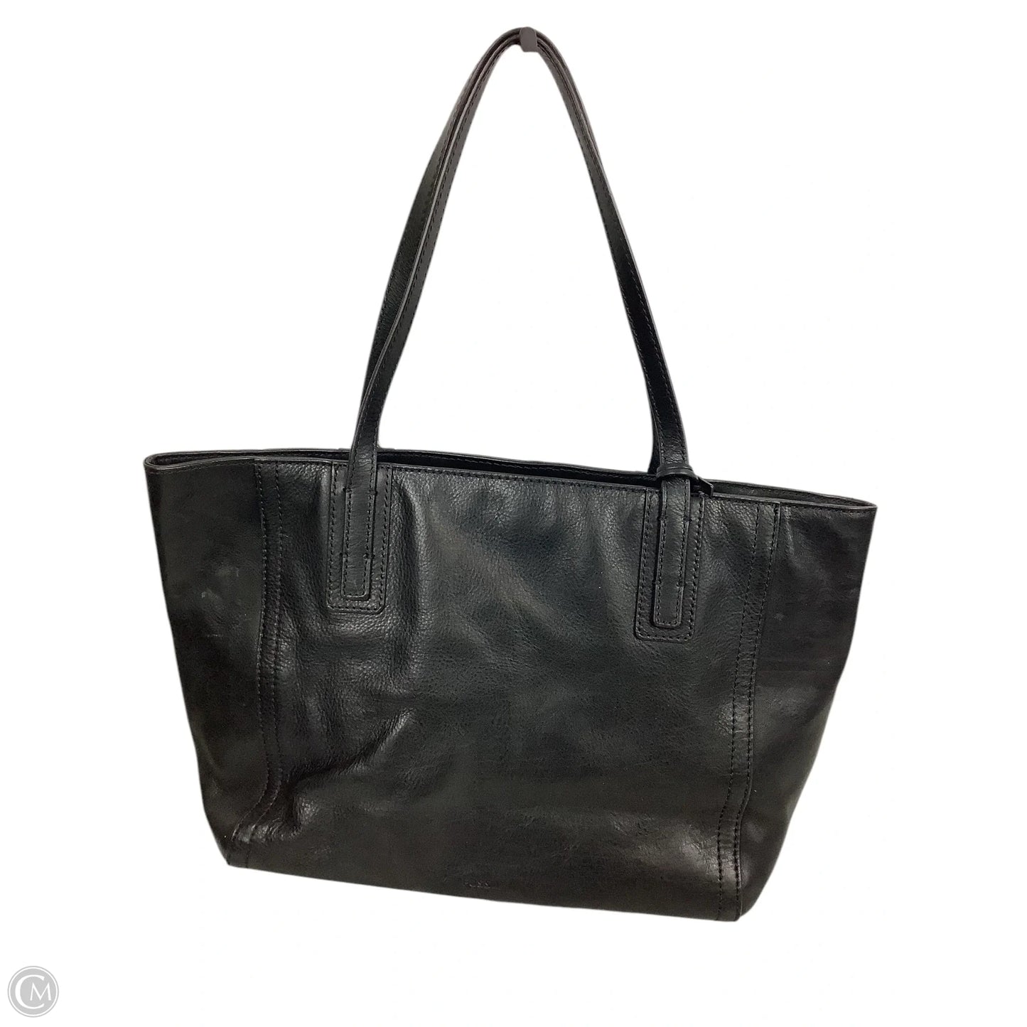 Tote Leather By Fossil, Size: Large