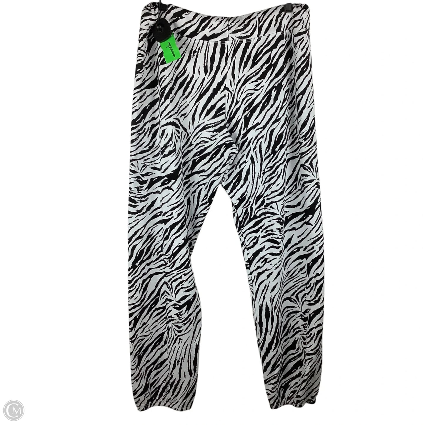 Athletic Pants By Sundry In Zebra Print, Size: M