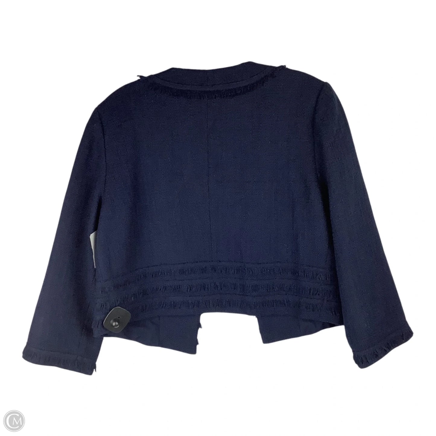 Blazer Designer By Karl Lagerfeld In Navy, Size: L