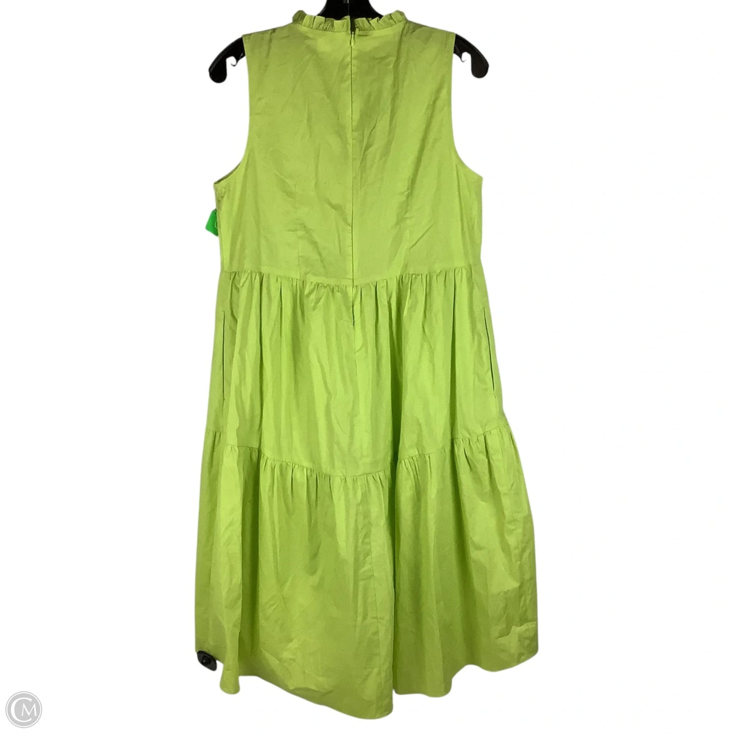 Dress Casual Midi By London Times In Green, Size: 6