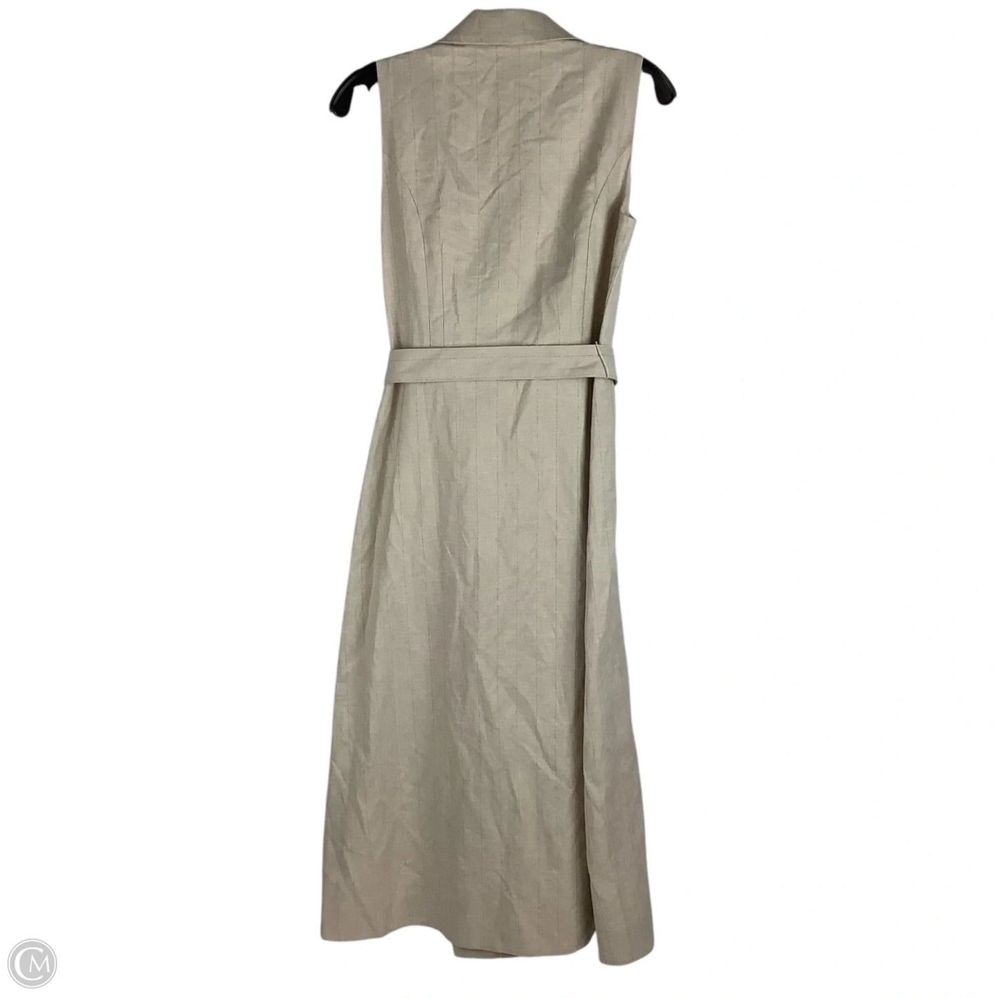 Dress Casual Maxi By Ann Taylor In Tan, Size: 2