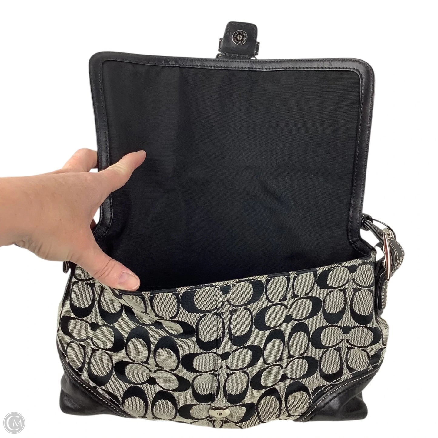Handbag Designer By Coach, Size: Medium