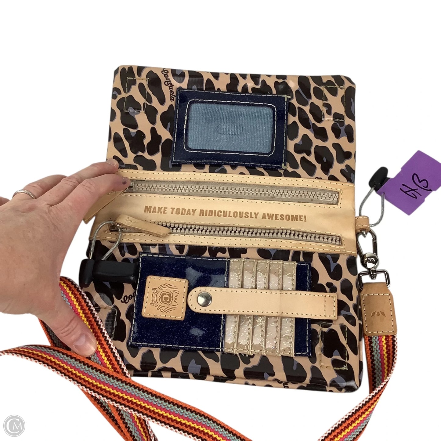 Crossbody Leather By Consuela, Size: Small