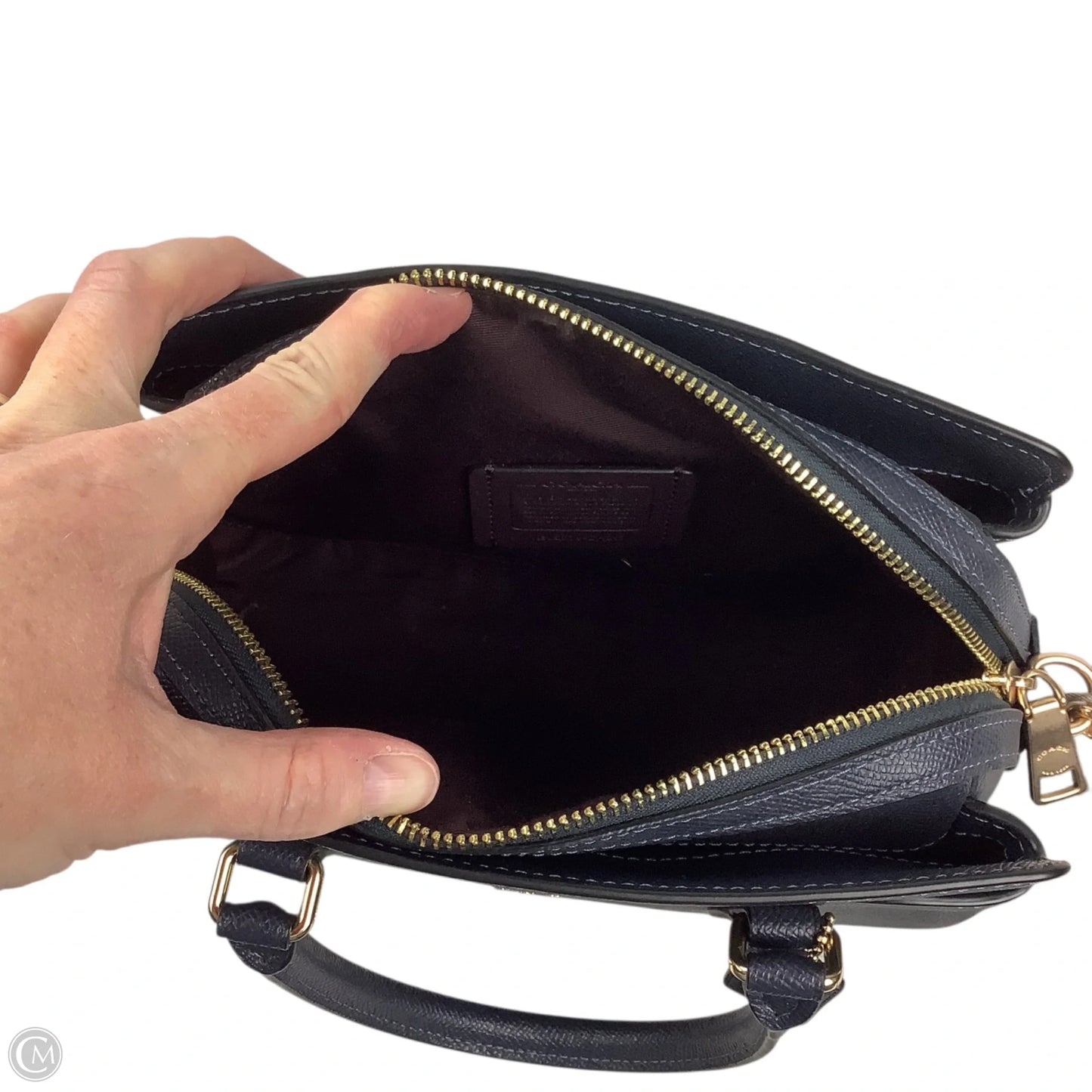 Crossbody Designer By Coach, Size: Medium