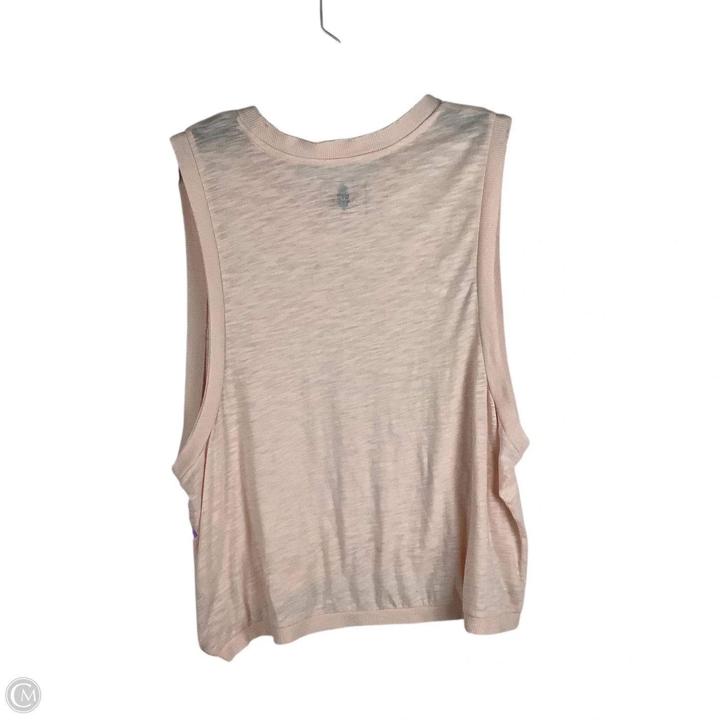Athletic Tank Top By Free People In Pink, Size: L