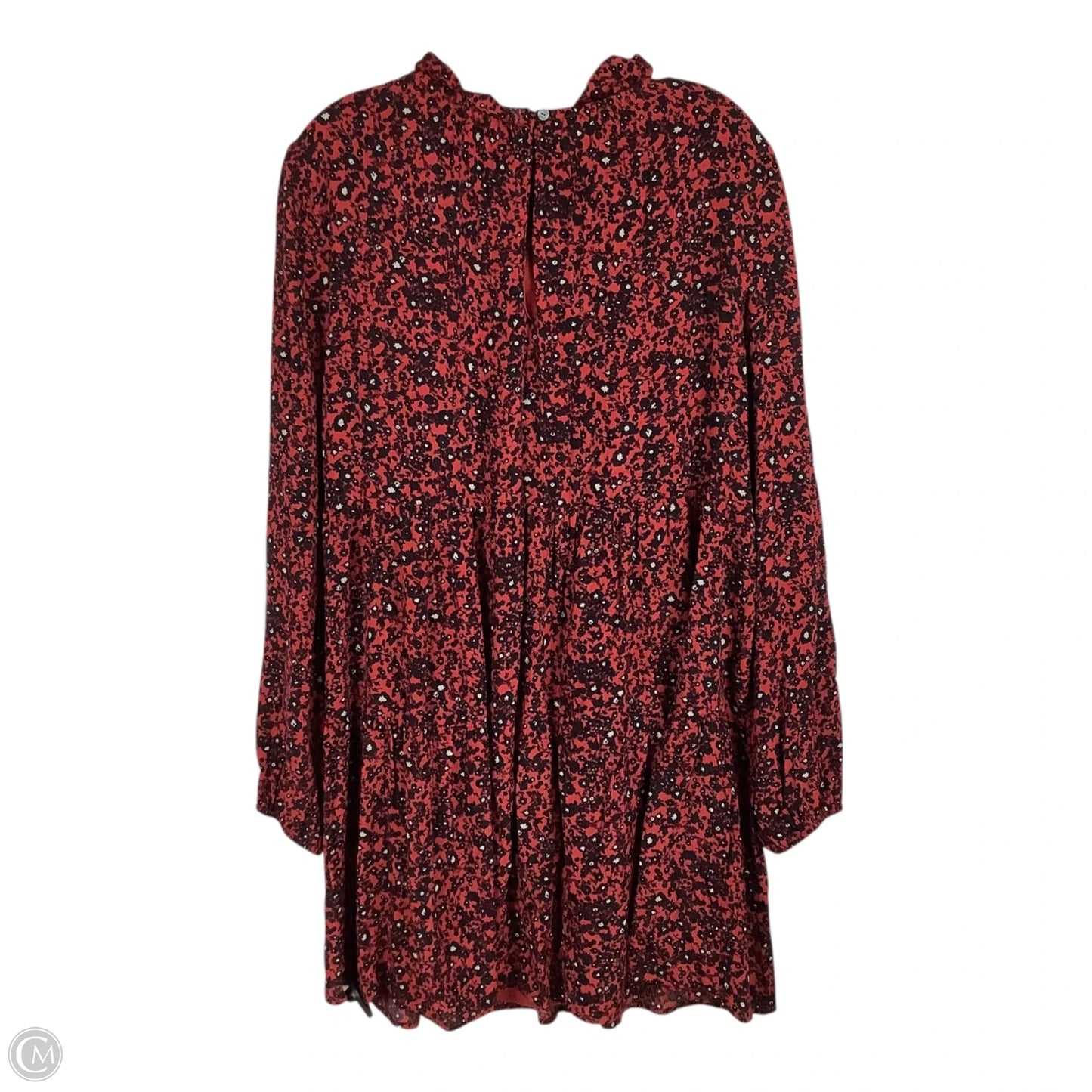 Dress Casual Midi By Copper Key In Red, Size: Xl