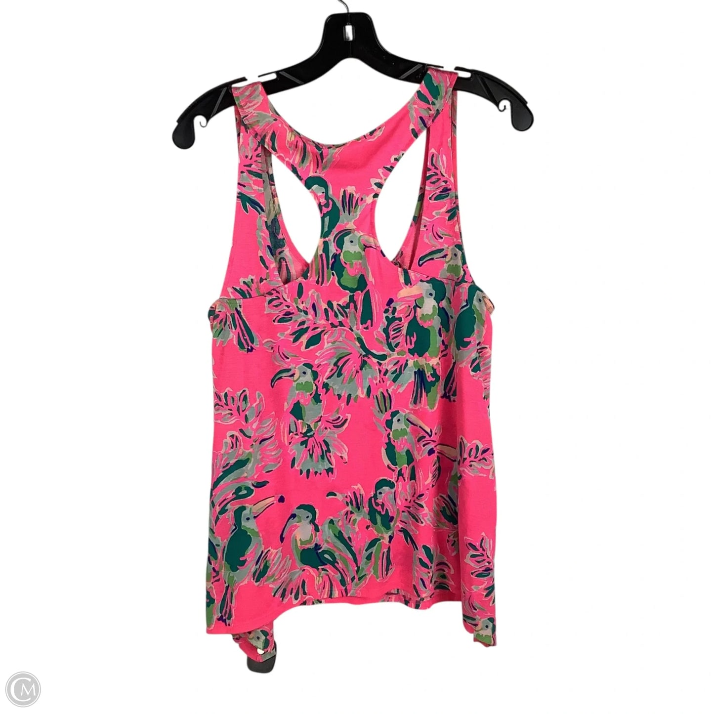 Top Sleeveless Designer By Lilly Pulitzer In Pink, Size: M