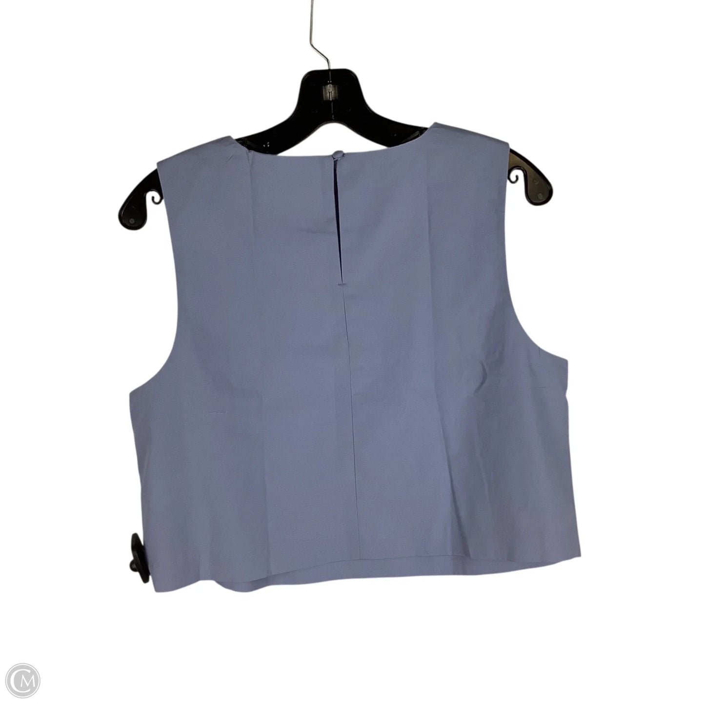 Top Sleeveless By Banana Republic In Blue, Size: M