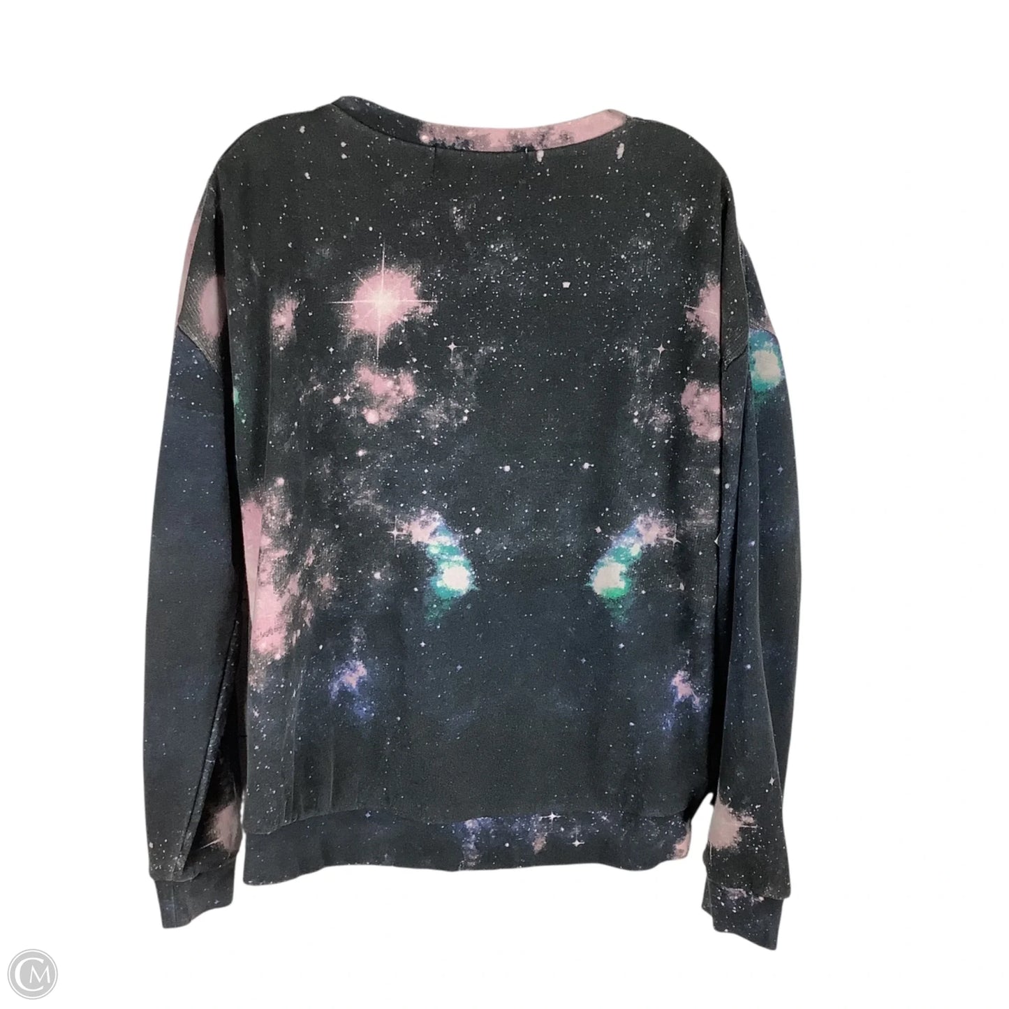 Sweatshirt Crewneck By Vintage Havana In Tie Dye Print, Size: M