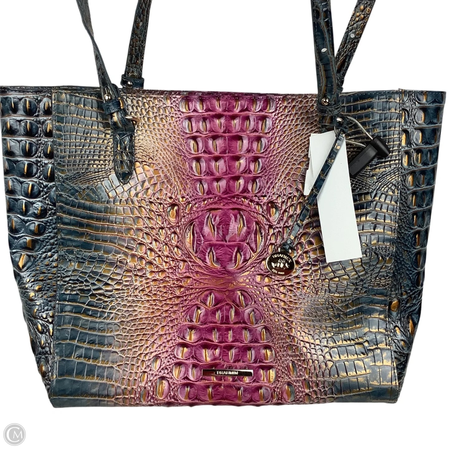 Tote Designer By Brahmin, Size: Large