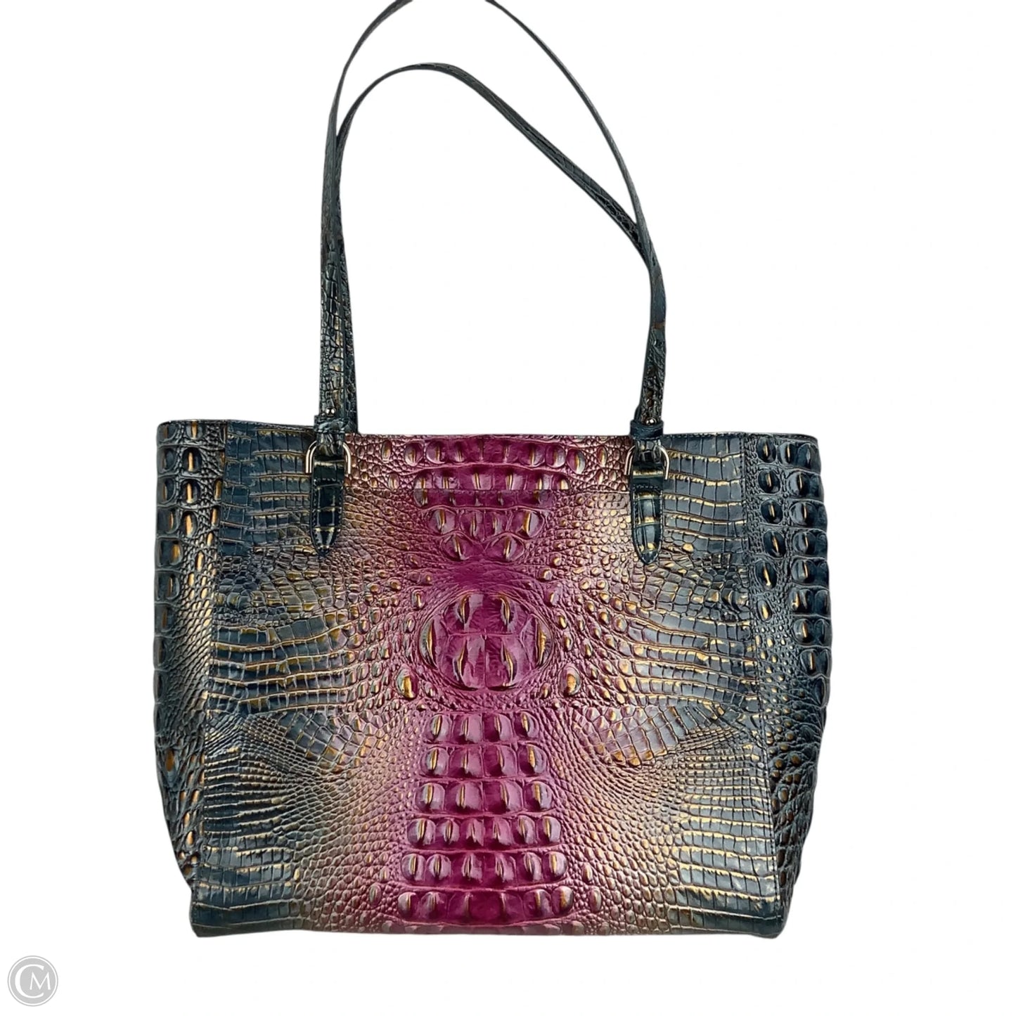 Tote Designer By Brahmin, Size: Large
