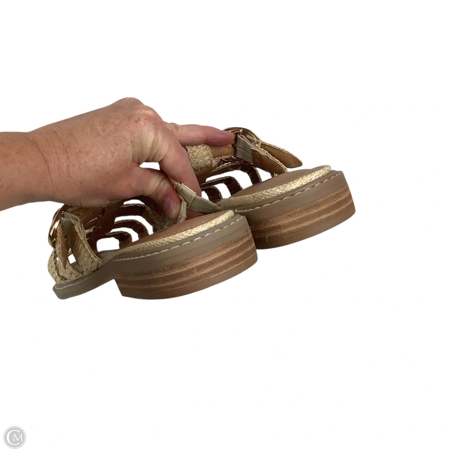 Sandals Flats By Dolce Vita In Taupe, Size: 8.5