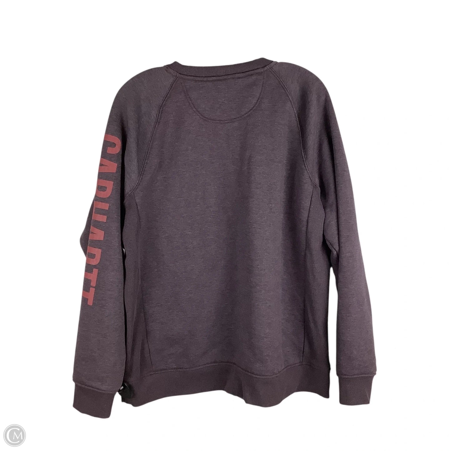 Sweatshirt Crewneck By Carhartt In Purple, Size: Xl
