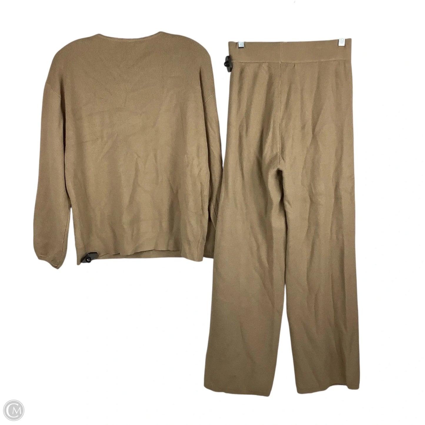 Pants Set 2pc By Clothes Mentor In Tan, Size: S