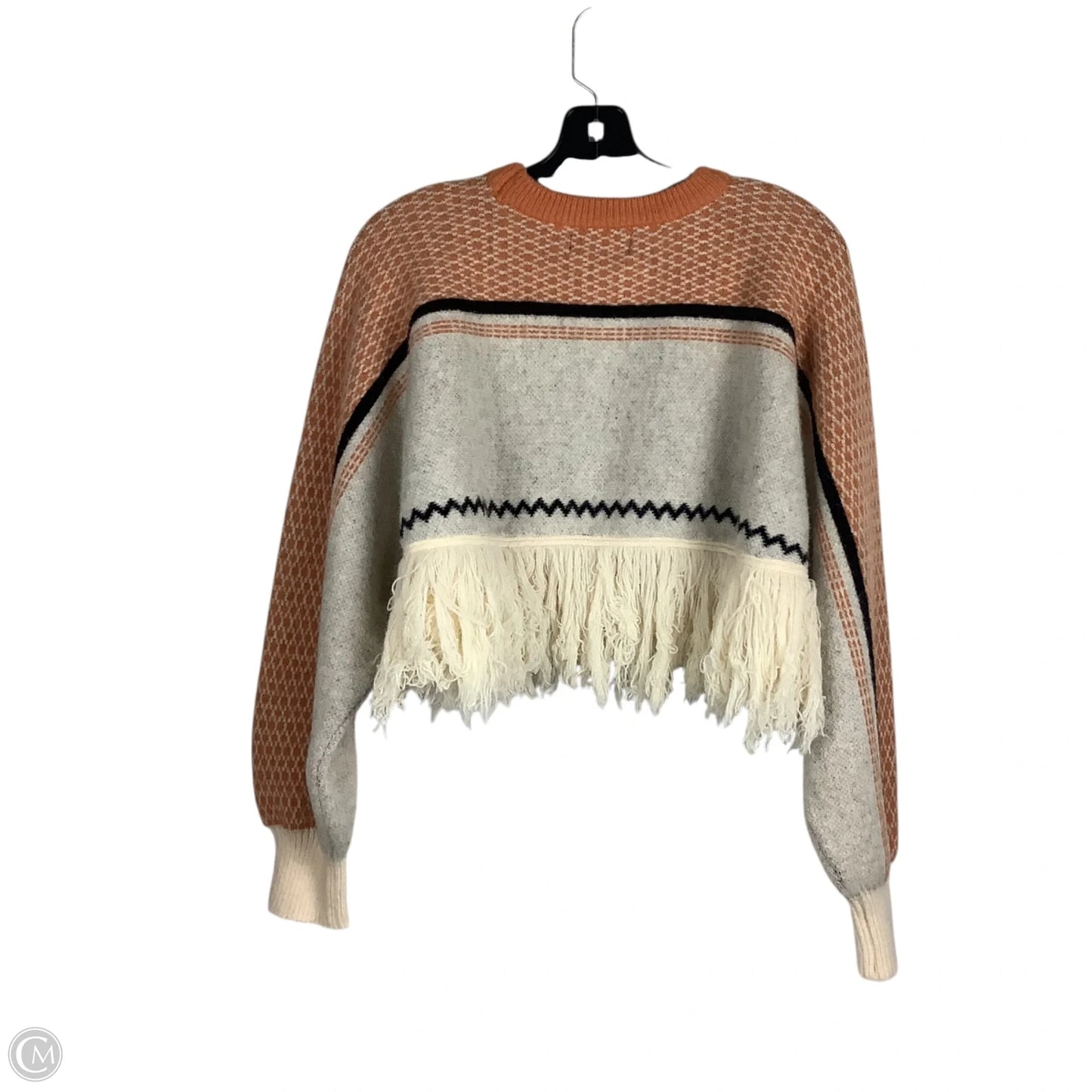 Sweater By Cider In Orange, Size: L