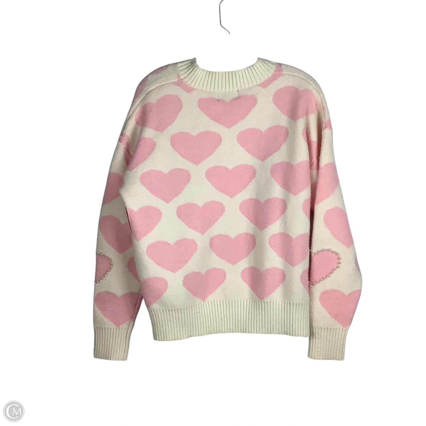Sweater By Cider In Pink, Size: L