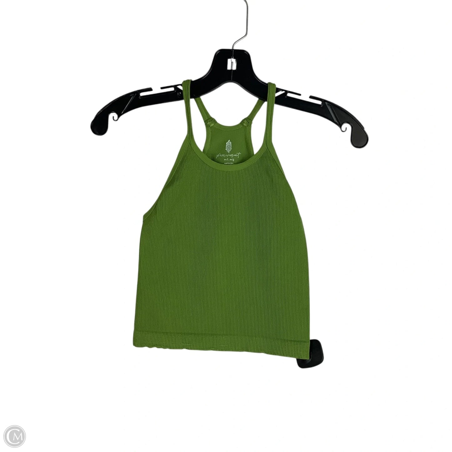 Athletic Tank Top By Free People In Green, Size: M