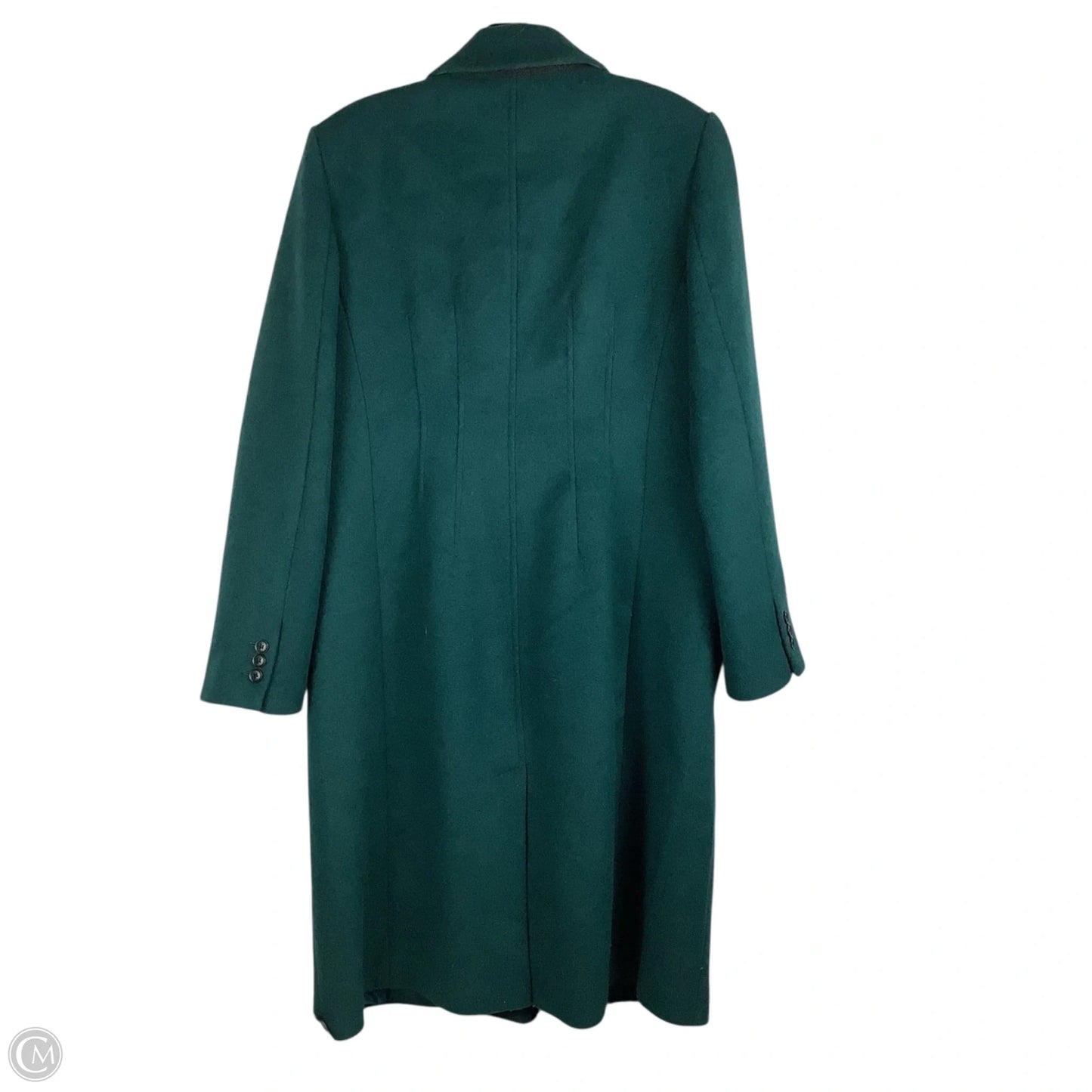 Coat Peacoat By Loft In Teal, Size: M