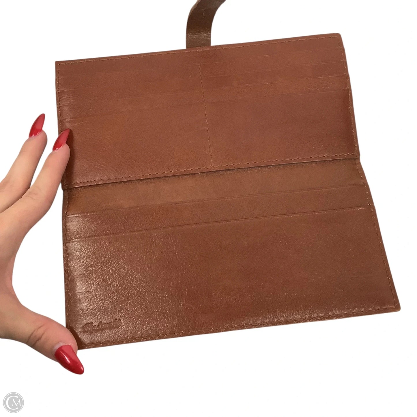 Wallet Leather By Madewell, Size: Medium