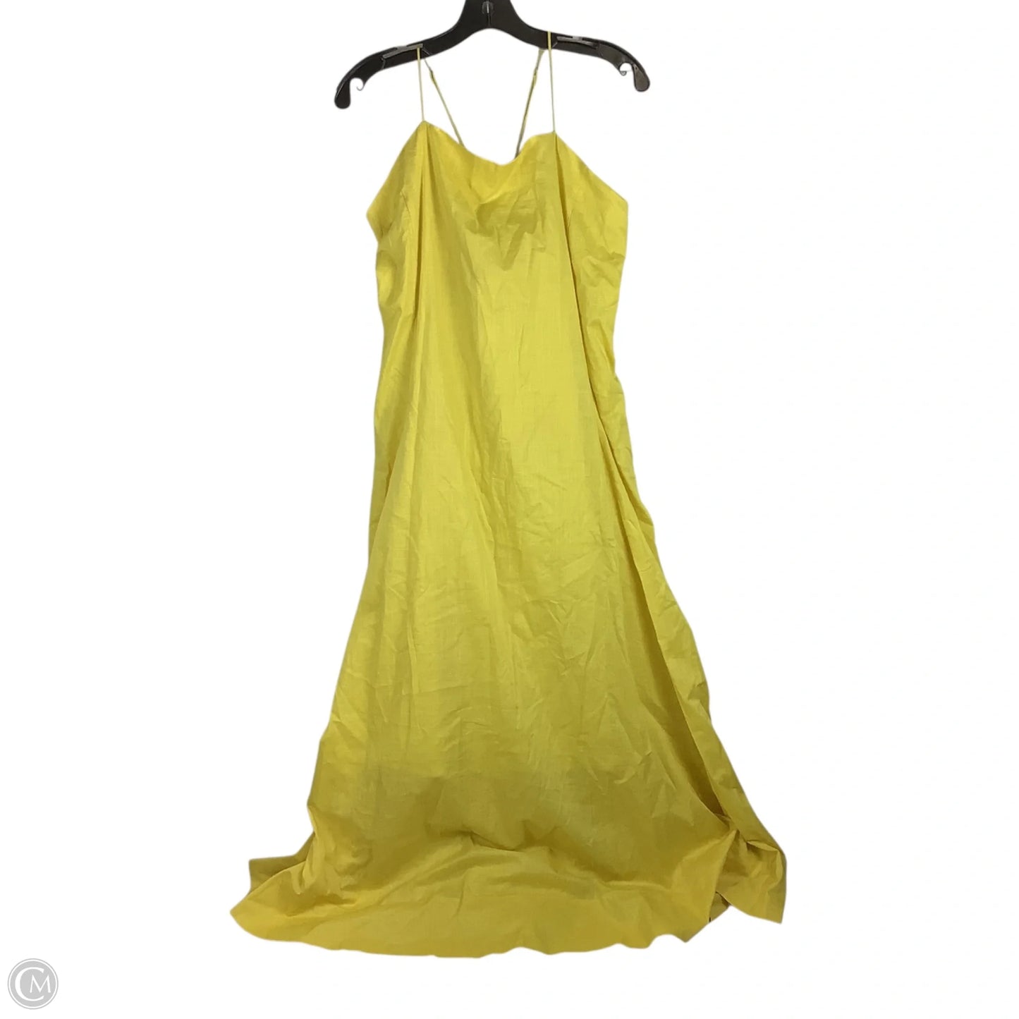 Dress Casual Maxi By Banana Republic In Yellow, Size: L