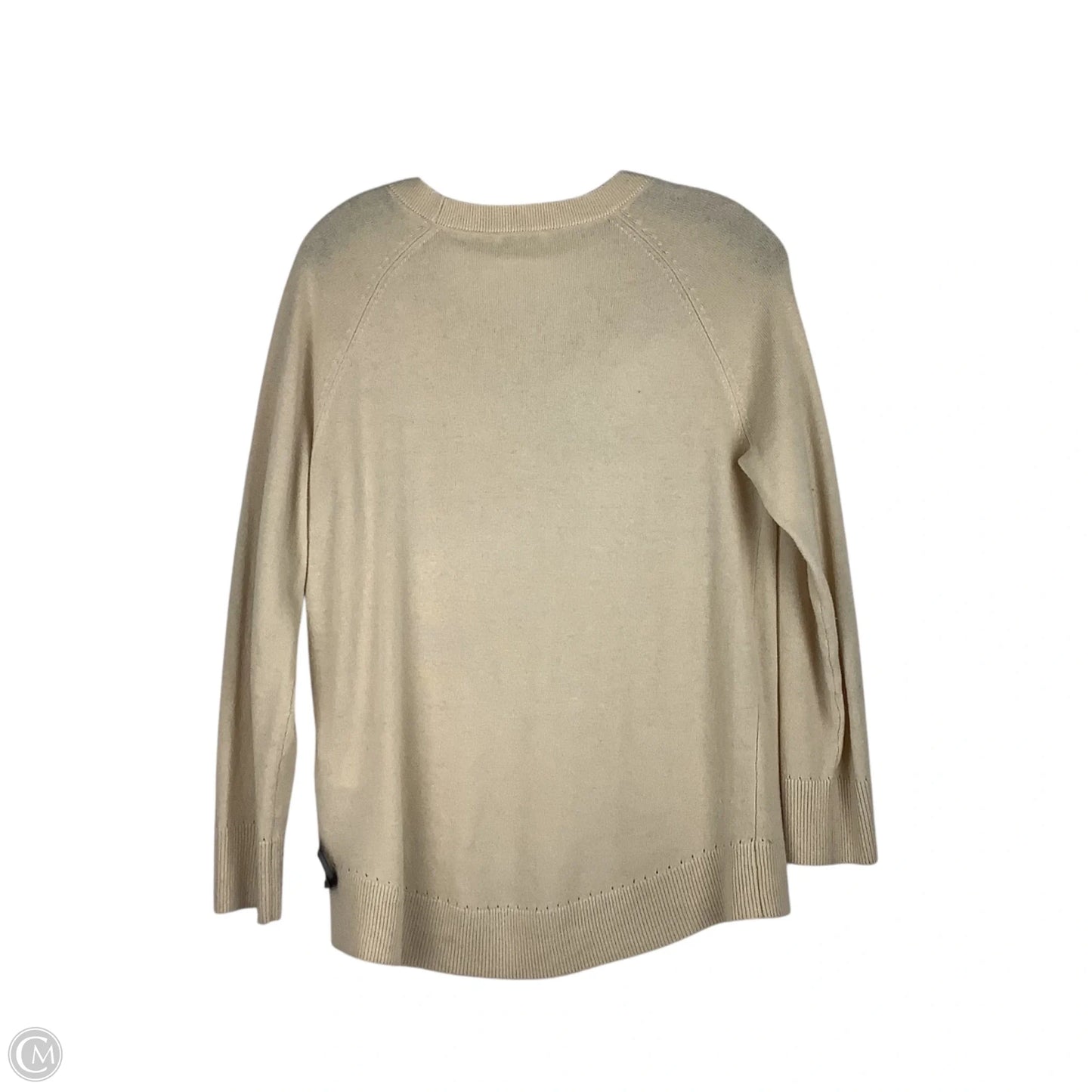 Sweater Designer By Kate Spade In Tan, Size: Xs
