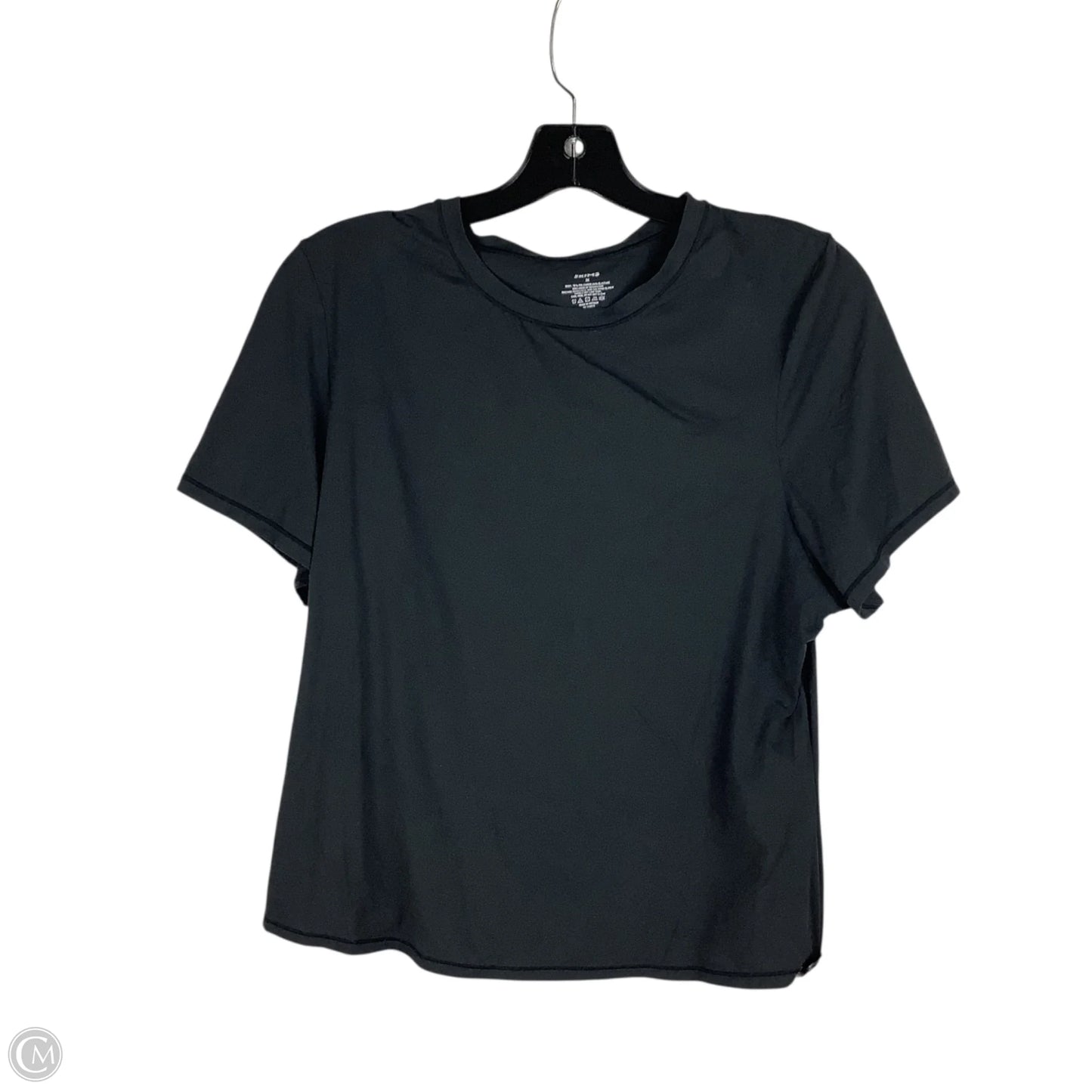 Top Short Sleeve By Skims In Black, Size: 2x