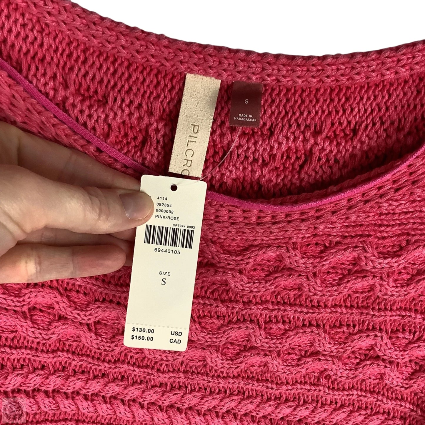 Sweater By Pilcro In Pink, Size: S