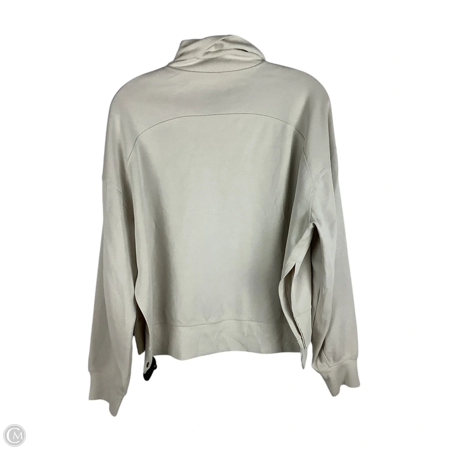 Athletic Sweatshirt Collar By Lululemon In Tan, Size: 6