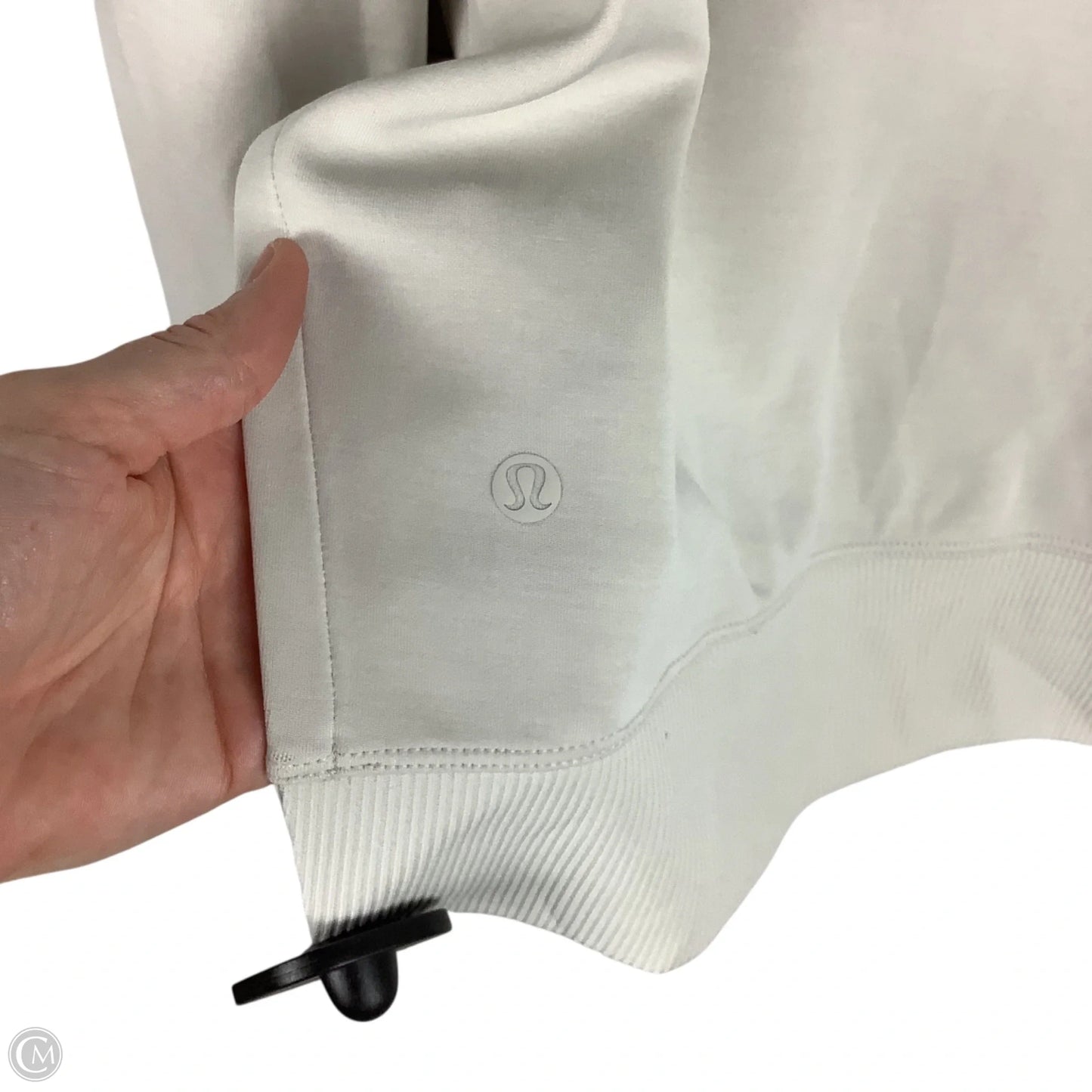 Athletic Sweatshirt Collar By Lululemon In Tan, Size: 6