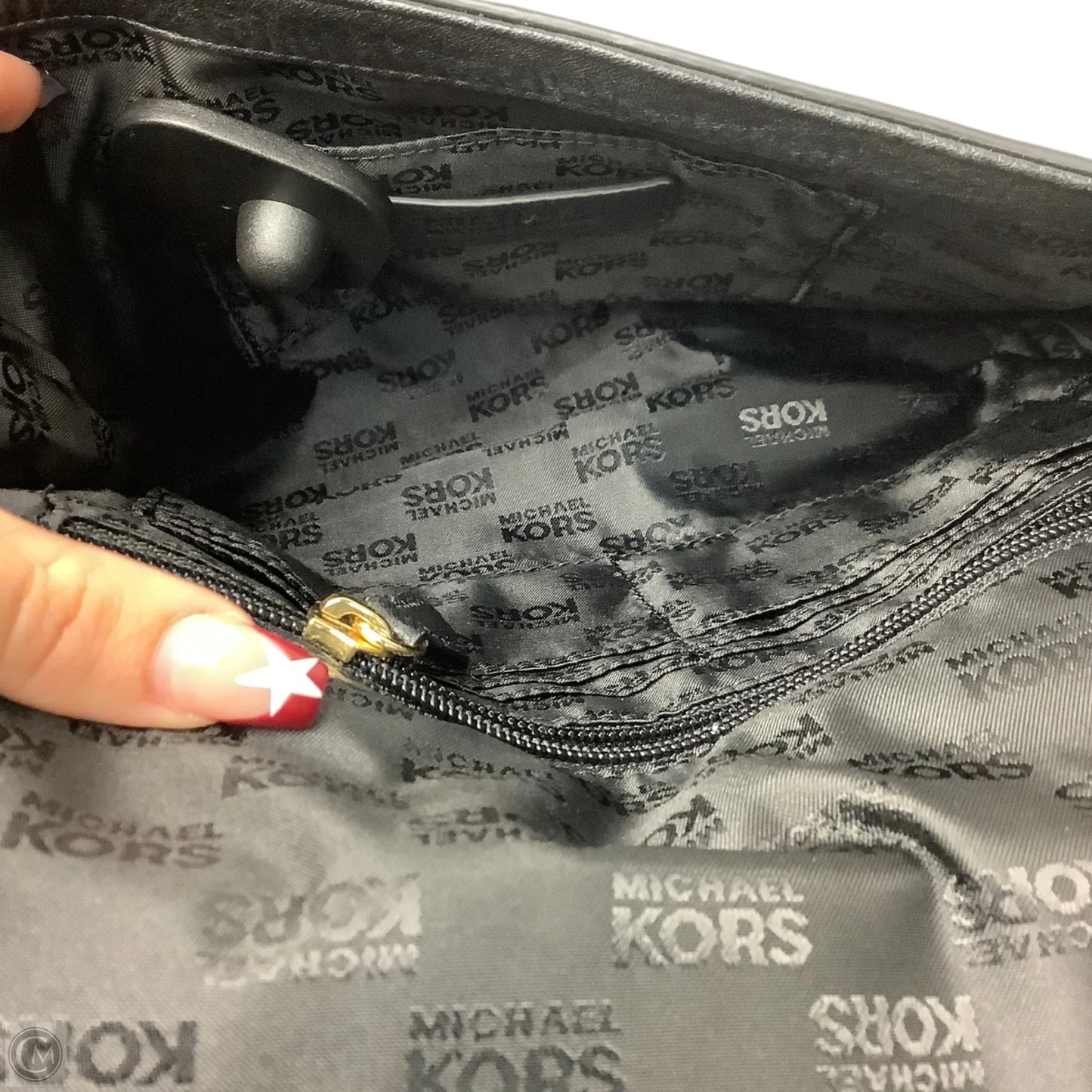 Crossbody Designer By Michael Kors, Size: Medium