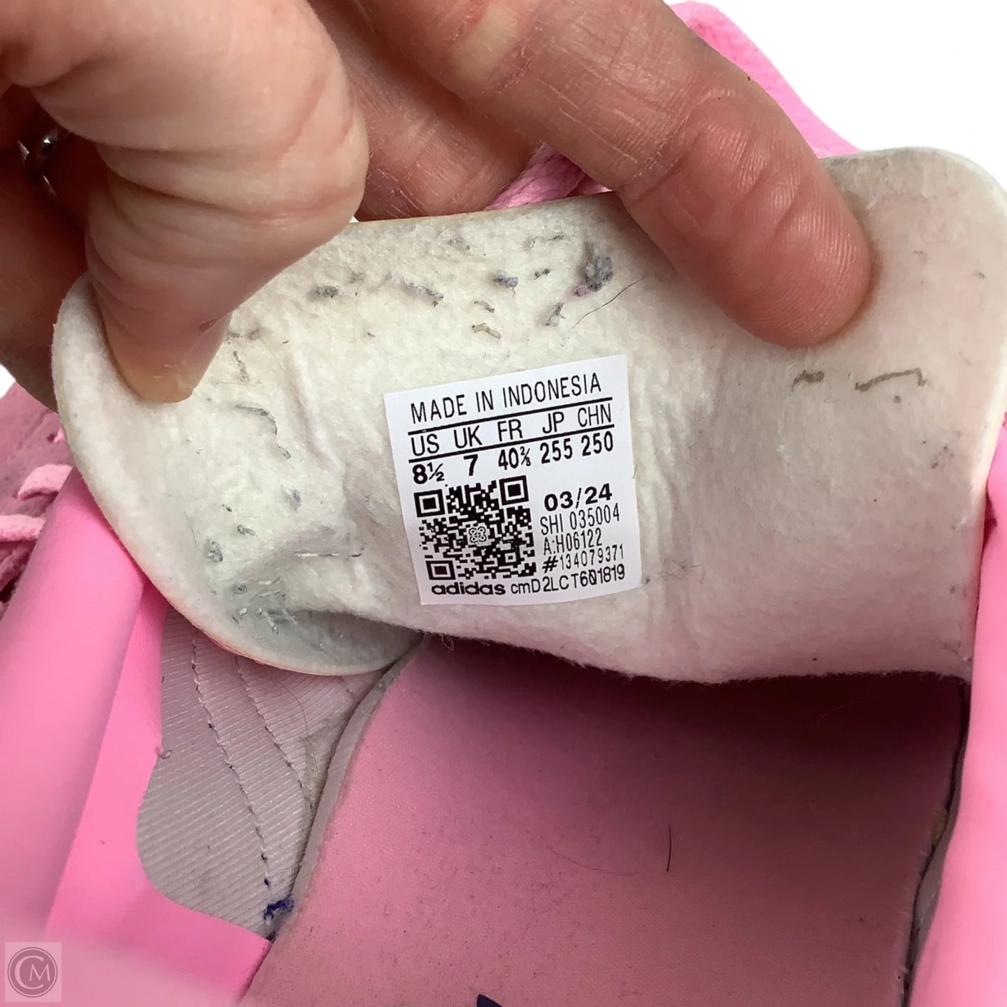Shoes Athletic By Adidas In Pink, Size: 8.5